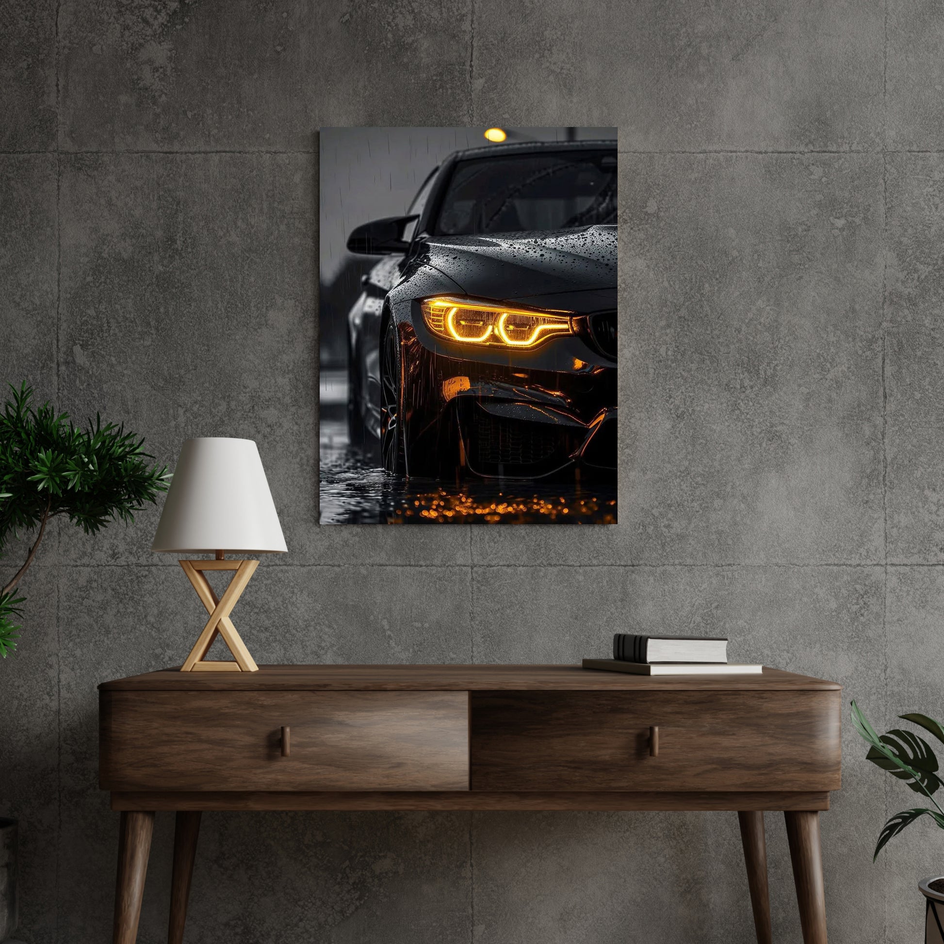 BMW M4 || NEON POSTER || 2FT X 1.5FT ||
