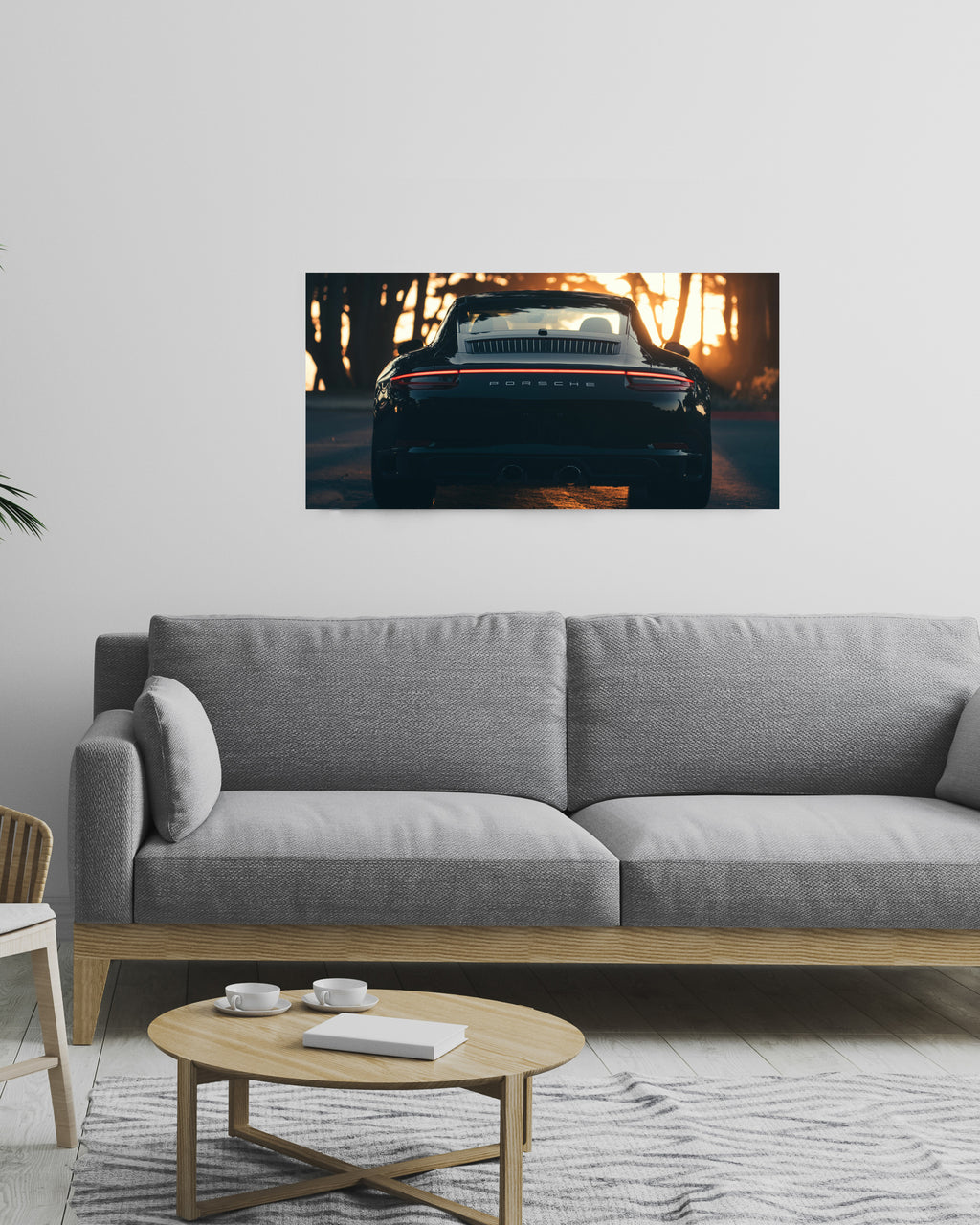 PORSCHE 911 CARRERA | NEON POSTER |