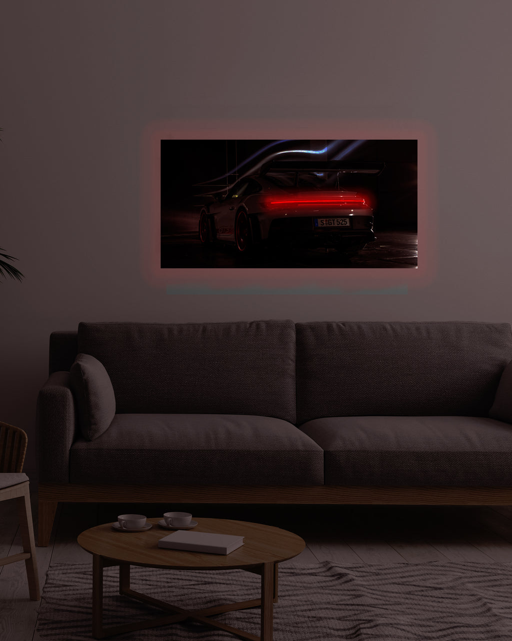 PORSCHE 911 GT3 RS | NEON POSTER |