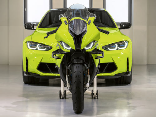 BMW CAR & BIKE | NEON POSTER | 2 FT X 1.5 FT