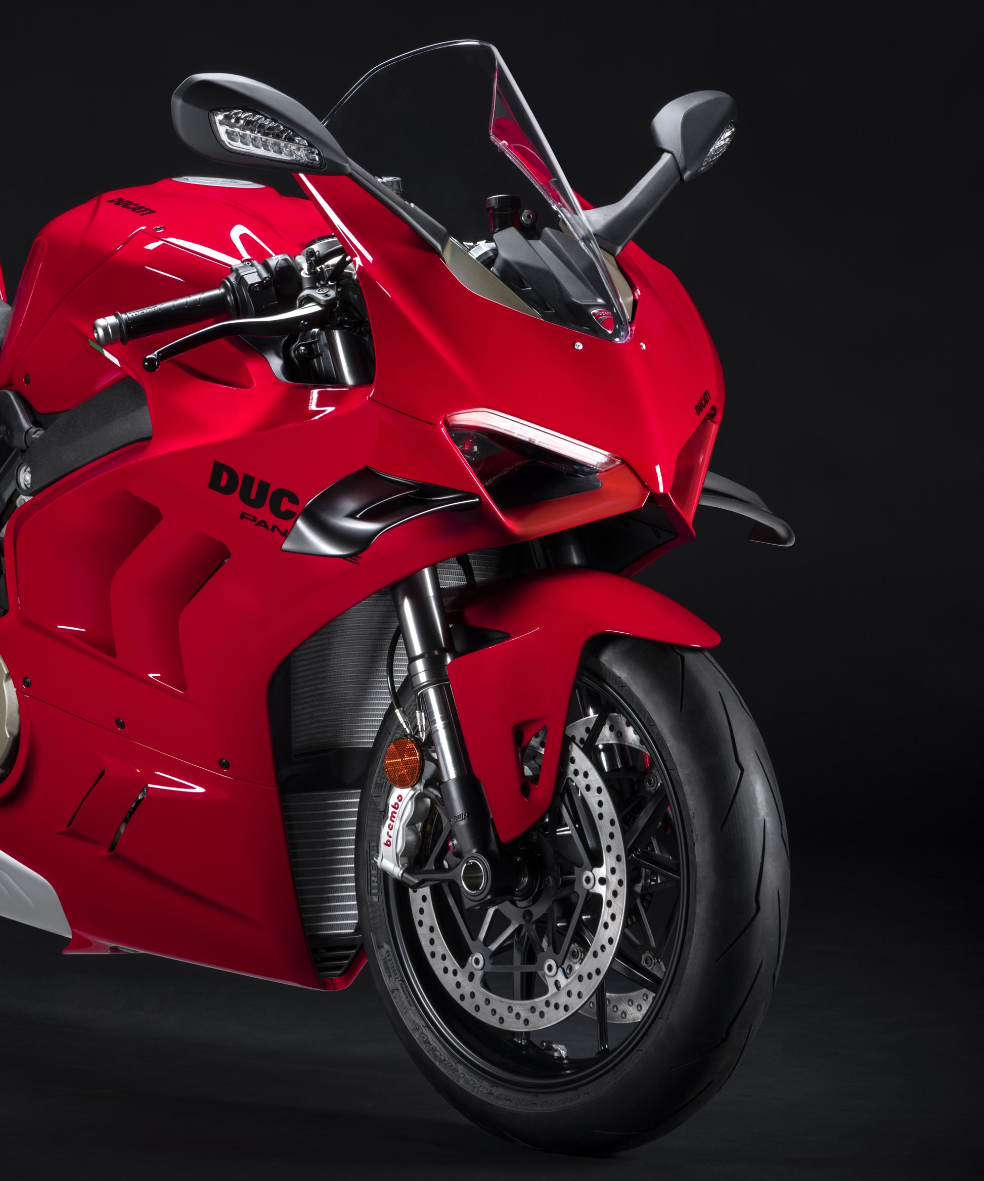 DUCATI PANIGALE V4 RED | NEON POSTER |