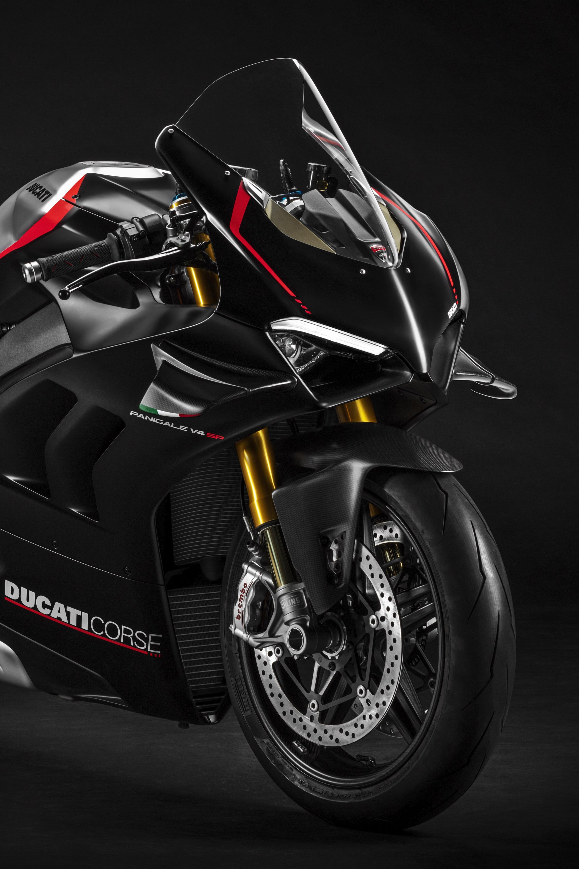 DUCATI PANIGALE V4 SP BLACK | NEON POSTER |