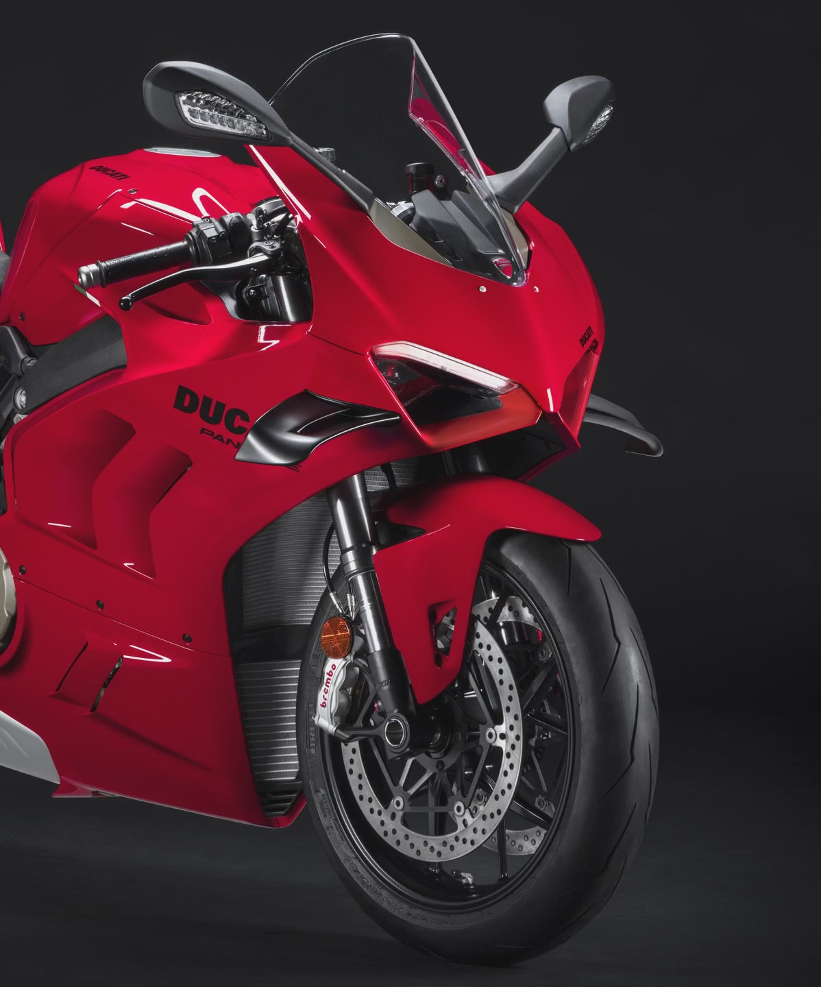 DUCATI PANIGALE V4 RED | NEON POSTER |