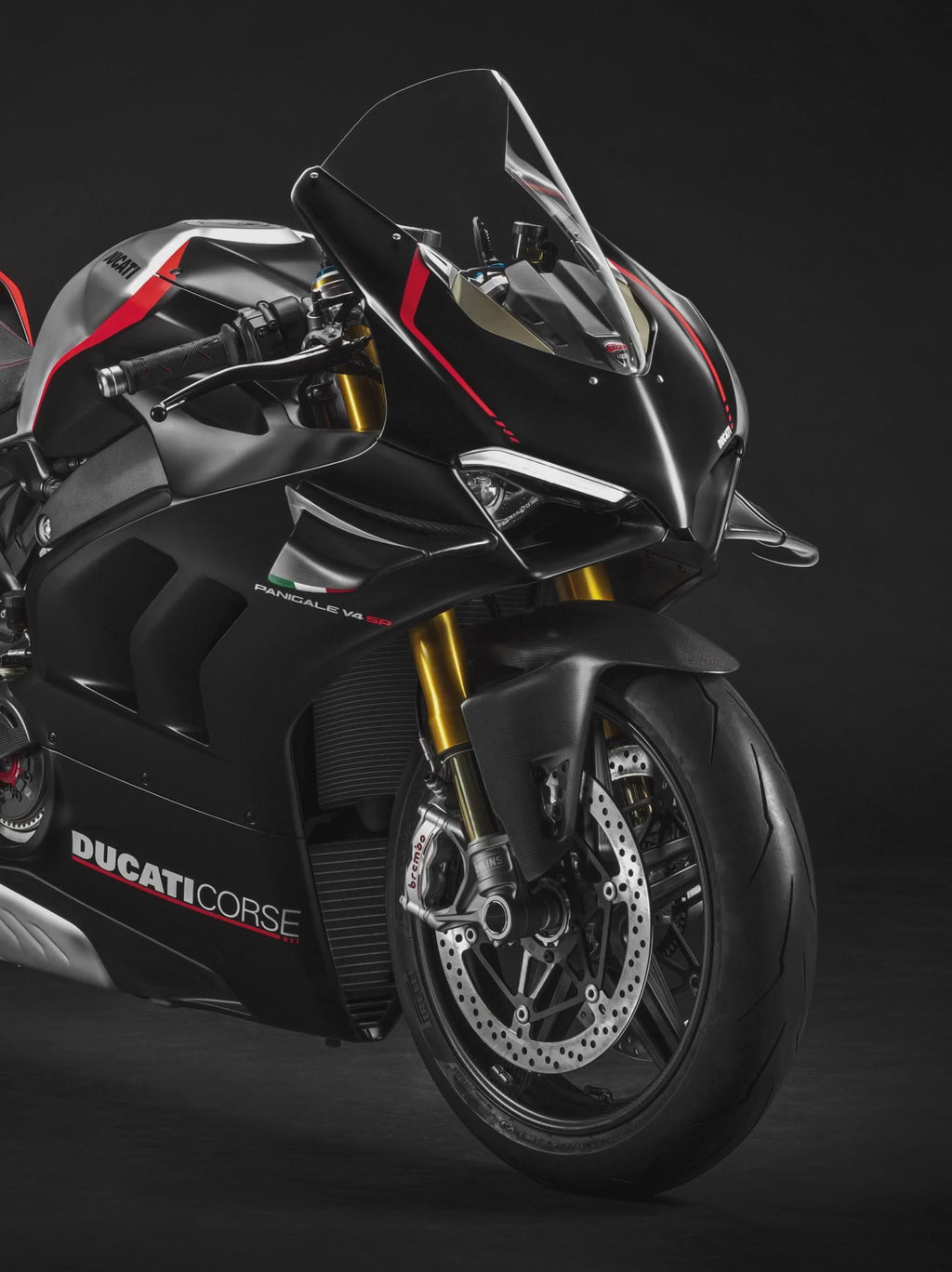 DUCATI PANIGALE V4 SP BLACK | NEON POSTER |