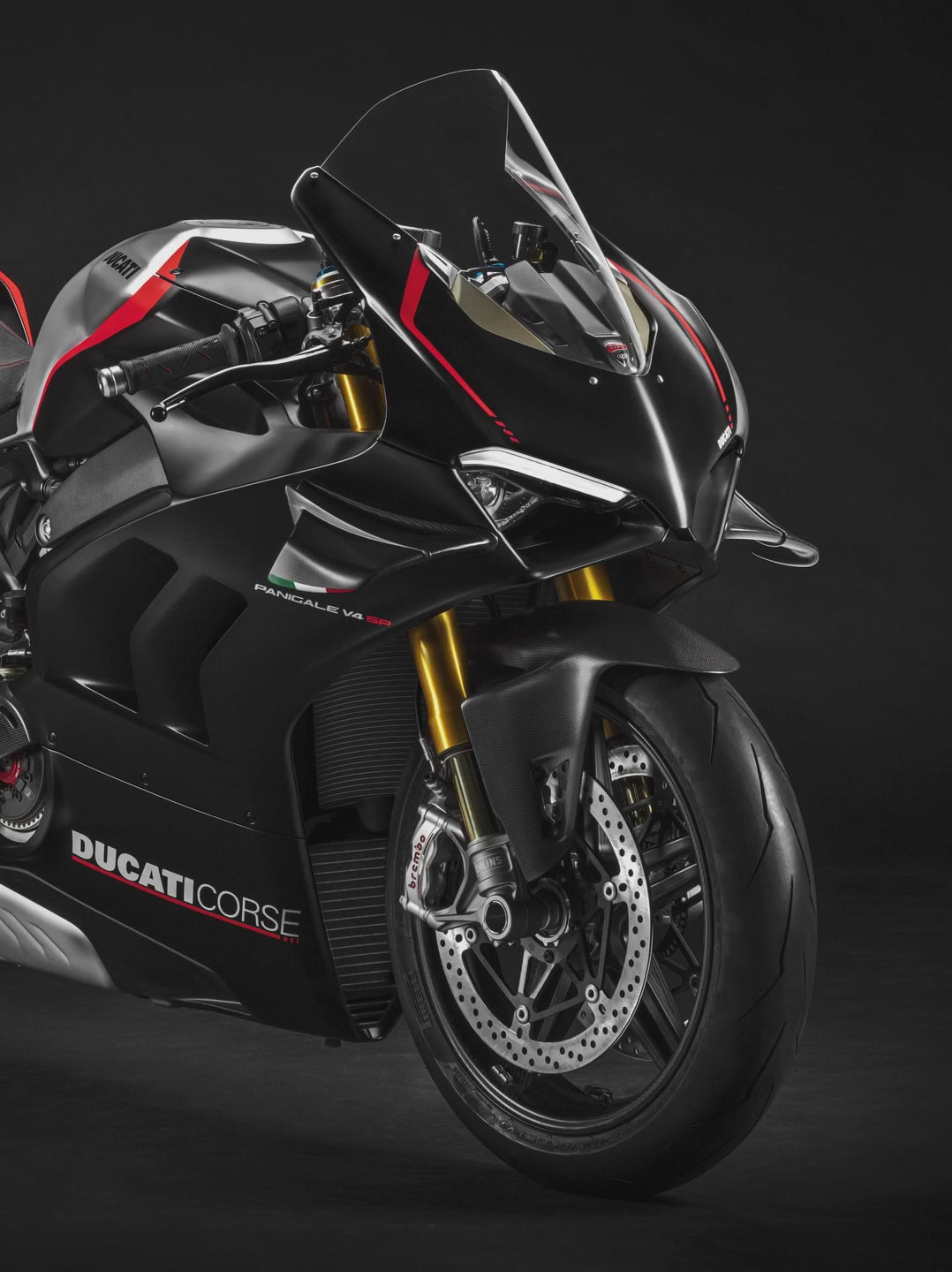 DUCATI PANIGALE V4 SP BLACK | NEON POSTER |