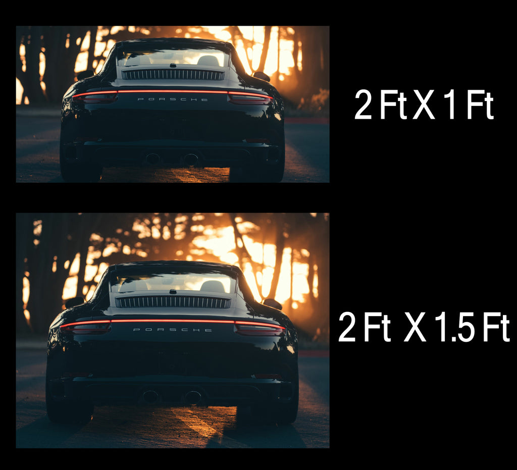 PORSCHE 911 CARRERA | NEON POSTER |