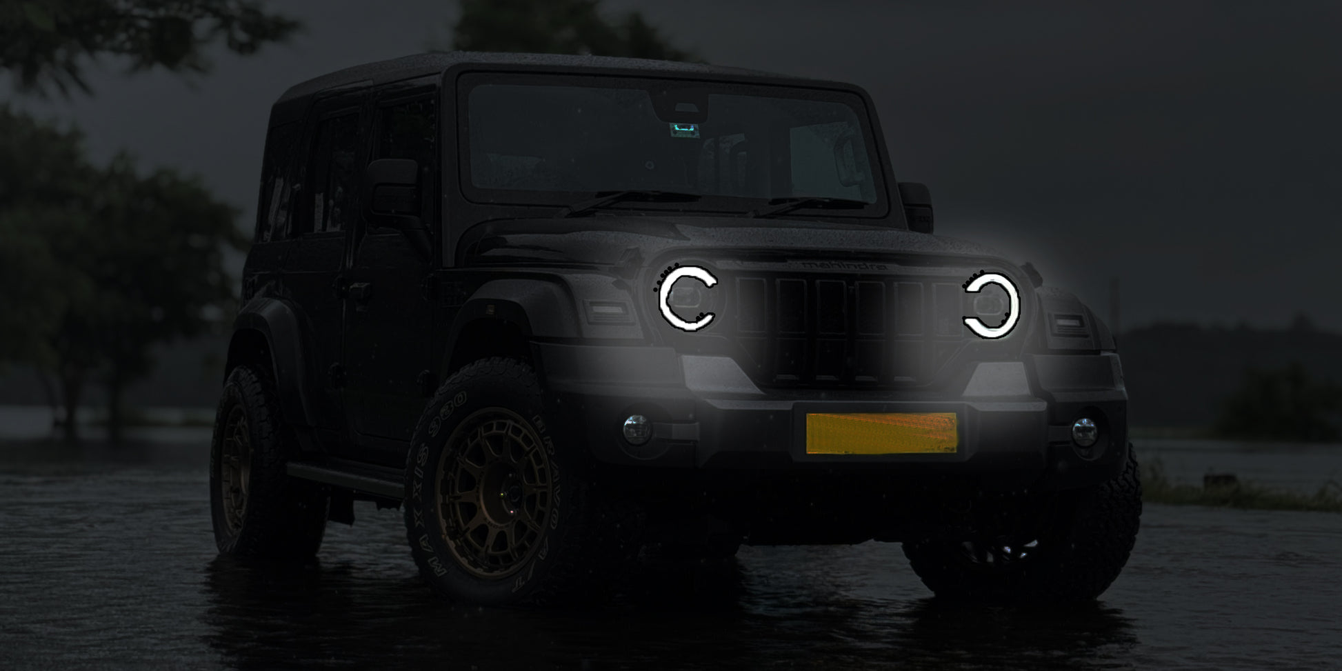 THAR ROXX | NEON POSTER |