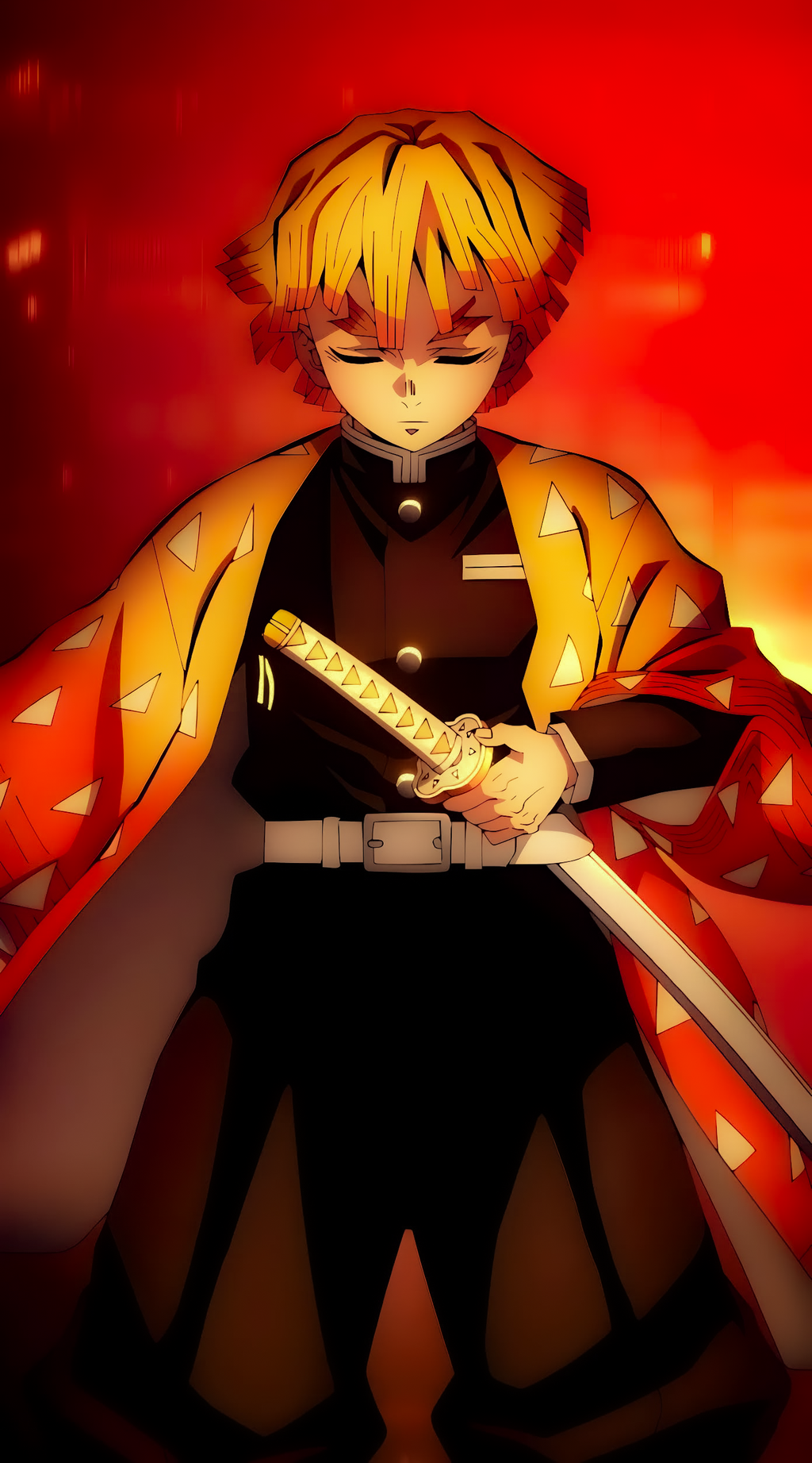 Zenitsu Agatsuma || Anime Tapestry || 2.5 x 4.5 ft || DEMON SLAYER